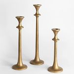 Iron Taper Candle Holder - Set of 3