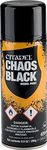 Warhammer 62-02 Citadel Spray Paint: Chaos Black