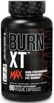 Jacked Factory Burn-XT Max - High-Performance Thermogenic Fat Burner & Appetite Suppressant for Weight Loss w/PurCaf Organic Caffeine, MitoBurn, Green Tea, Acetyl L Carnitine & More - 90 Capsules