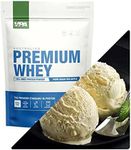 VPA® Australia Premium Whey Protein Concentrate 100% WPC, Vanilla, 1Kg