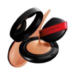 L'Oreal Paris Infallible Cushion Foundation, 24Hr Full Coverage, Glass-skin finish, No Oxidation, Shade 300, 11g