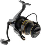 PENN Rival Longcast Gold, Fishing Reel, Spinning Reels, Sea Fishing, Lightweight Long Distance Casting Reel for Sea, Saltwater, Surf, Rock and Beach Fishing, Unisex, Black Gold, 7000