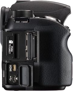 Pentax KF APS-C DSLR Camera, Black
