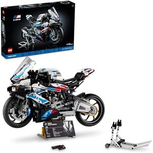 LEGO Technic BMW M 1000 RR Motorbike Model Kit for Adults, Build and Display Motorcycle Set with Authentic Features, Vehicle Gift Idea for Men, Women, Him or Her 42130