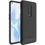 TUDIA DualShield Designed for OnePlus 8 5G UW (Verizon Version) Case, Merge Shockproof Tough Dual Layer Hard PC Soft TPU Slim Protective Case Cover - Matte Black