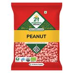 24 Mantra Organic Raw Peanuts/Moongphali - 1 Kg | Pack of 1 | Chemical Free & Pesticides Free | Unadulterated | Healthy Snack | Versatile Ingredient