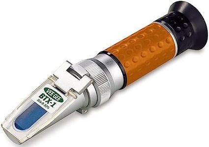 Vee Gee Scientific BTX-1 Handheld Brix Refractometer with ATC, 0-32% Brix Range, 0.2% Resolution, ±0.2% Accuracy, Industrial-Grade, 5-Year Warranty