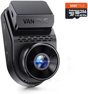 [ Bundle-2 Items: Vantrue S1 Pro 1CH + 256GB SD Card ] 60fps Dashcam, 2.7K, ADAS System, STARVIS 2 Night Vision, WiFi, GPS, Voice Control GPS Car Camera