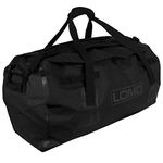 Lomo Blaze 60L Expedition Holdall Duffel Rucksack Bag with Zip- Black