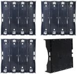 18650 Battery Holder,4pcs 4 Slots X