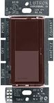 Lutron Diva LED+ Dimmer Switch for Dimmable LED, Halogen and Incandescent Bulbs, 150W/Single-Pole or 3-Way, DVCL-153P-BR, Brown