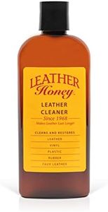 Leather Honey Leather Cleaner: Non-Toxic Leather Care Made in The USA Since 1968. Deep Cleans Leather, Faux & Vinyl - Couches, Car Seats, Purses, Tack, Shoes & Bags. Safe Any Colors & White Leather