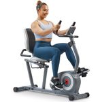 Sunny Health & Fitness Essentials Smart Recumbent Bike with Exclusive SunnyFit® App Enhanced Bluetooth Connectivity - SF-RB422003