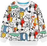 Bumeex Toddler Boy Sweatshirt Sweat