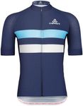 CEROTIPOLAR Snug Fit Men AirCool Cycling Jersey Bike Shirts UPF50+,PRO Dry Fit Light Weight Fabric