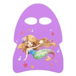 MoKo Swimming Kickboard for Kids, Cartoon Jellyfish-Shape Swimming Training Aid Pool Exercise Equipment, Kickboard for Swimming Training for Swimming Beginner, Purple Mermaid