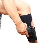 Gexgune Ankle Holster For Concealed Carry 1PC Breathable Adjustable Leg Carry Pistol Gun Holster With Magazine Pouch For G1ock 27,42,43.