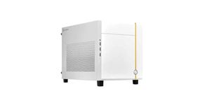 Silverstone Technology SUGO 14, White, Mini-ITX Cube Chassis, Supports 3 Slot Full Length GPUs/ATX PSU / 240mm AIO, 4 Removable Panels, SST-SG14W