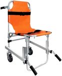 YHK Portable Stair Stretcher Chair, Two-Wheeled Elderly Stair Chairs, with Safety Belt, for Home Use, Outdoor Transportation Stair Chair Lift