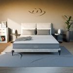 MORPHEA Mattress 180x200x16cm thickness ? Basic Romy Foam ? Memory Foam ? High Density Foam ? Ideal for 1 Person ? Highly Breathable Fabric ? French Brand