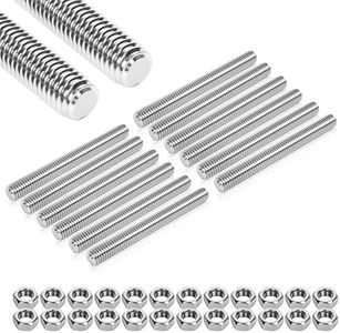 304 Stainless Steel Fully Threaded Rod,Threaded Rod,Right Hand Threads，with Nuts