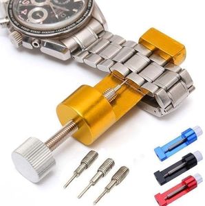 Kriq Watch Link Removal Tool Watch Strap Tool Professional Adjuster Remover Repair Tool Kit All-metal Strap Link Remover Tool With 3 Size Pins.