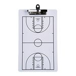 UJEAVETTE® Basketball Coaching Board Game Plan Demonstration Portable Coaches Clipboard