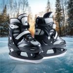 Navaris Adjustable Ice Skates, Medi