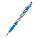 Hauser Krysta Tech Gel Pen Box Pack | Diamond Tip, Waterproof Gel Ink | Water Proof Ink For Smooth Flow System | Classy Looks With Smudge Free Writing | Blue Ink, Pack of 5