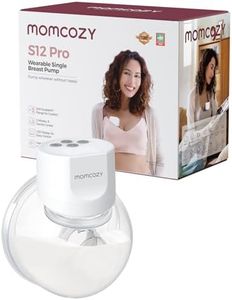 Momcozy S12 Pro Breast Pump for Moms, Easy to Operate and Clean, an Electric Breast Pump Suitable for New Mothers, Pack of 1
