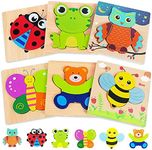 Bekayshad Wooden Puzzles Toddler To