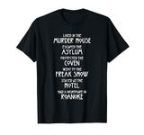 American Horror Story Seasons Text T-Shirt