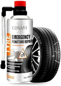 Conavi Emergency Tyre Repair Foam – Instant Puncture Sealant Spray for Car, Bike, Motorbike & Scooter | Quick Fix for Flat Tyres | No Tools Needed | 450ml