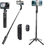 Selfie Stick Phone Tripod with Remo