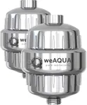 weAQUA Heavy Duty Shower Filter Fam