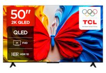 TCL 50S5K-UK – 50” Full HD Smart QLED Direct LED TV with Android TV & HDR - Compatible with Google Cast & Google Home, Slim Design