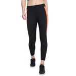 Gursudarshan GS Yoga Gym Dance Workout and Active Sports Fitness Side Striped Leggings Tights for Women|Girls_GSEWT1002_5XL