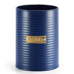 EHC Utensil Organiser Storage Pot Jar, Navy Blue, 11cm (Dia.) x 15cm (H), 1L