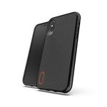 ZAGG Gear4 Battersea D30 Protective Case for Apple iPhone X/XS, Slim, Hard Case, Shockproof, Wireless Charging, (Black)