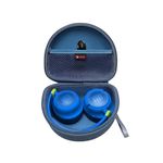 XANAD Hard EVA Case for JBL JR 460NC On Ear Wireless Kids Headphones(Blue)