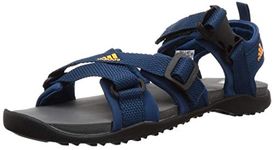 Adidas Mens Gladi Ii Blunit/Visgre/Borang Outdoor Sandals- 7 Uk (Cl9954), Multi