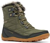 Columbia womens Minx Shorty Iii Snow Boot, Nori/Khaki Ii, 9.5 US