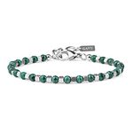 GAVU Mens Healing Crystal Malachite Stone Bracelet