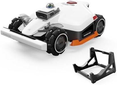 Mammotion LUBA 3 AWD 3000 Robot Lawn Mower with Cleaning Stand (Ship Separately), 360° LiDAR+NetRTK+AI Vision, AWD for 80% Slopes, 5400 sq.ft/h, Cutting Height 1.0"-2.7"
