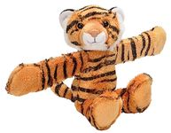 Wild Republic 19557 Huggers Soft Toy Slap Bracelet, Gifts for Kids, Tiger Plush Toy, 20 cm