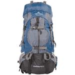 TETON Sports Outfitter 4600 Ultralight Internal Frame Backpack for Hiking, Backpacking, Camping, Navy Blue, 35.5-Inch x 14.4-Inch x 14-Inch