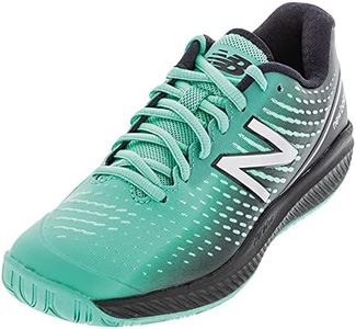New Balance Women's 796 V2 Hard Court Tennis Shoe, Summer Jade/Black/Silver, 5 UK