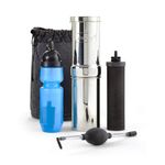 Go Berkey Kit Water Filter +Black Purifier elements Filtration System UK