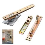 HOWHY Door Pivot Hinges,Hidden Hinge Hardware for Heavy Duty Wood Doors & Hidden Door Bookcase & Secret Door,Maximum Load 330lb,Side mounting