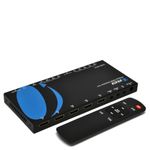 HDMI Switcher 4 X 1 by Orei Ultra HD Switch Audio Extractor Supports Upto 4K 2K @ 60Hz 1080P IR Remote Control